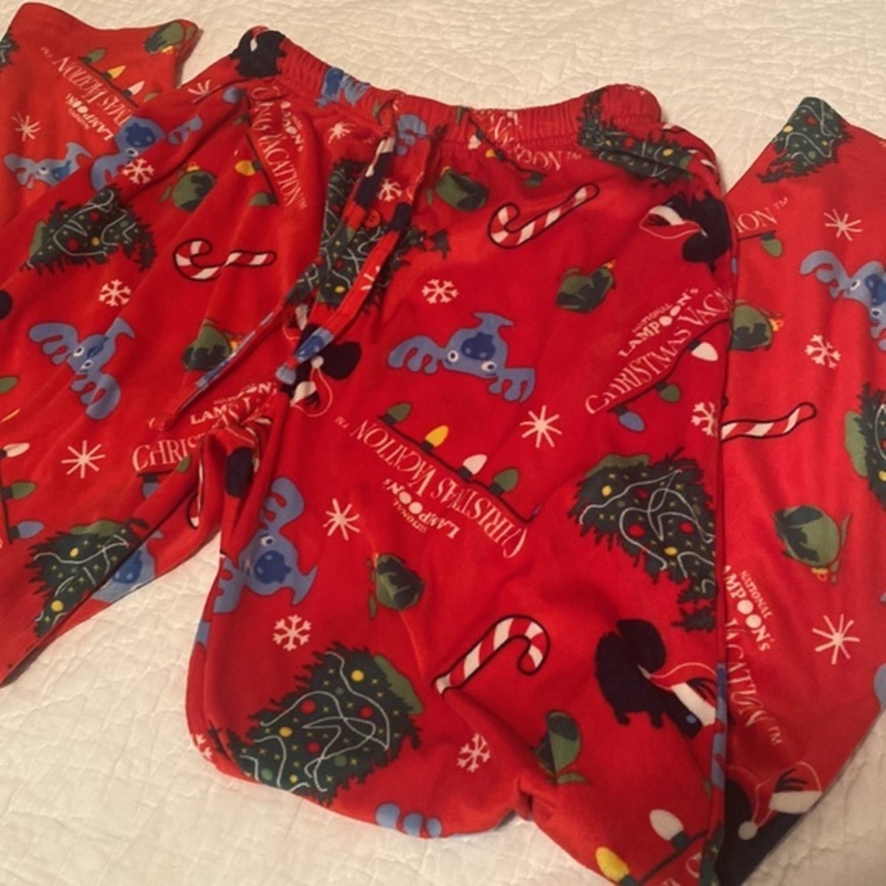 National lampoons Christmas vacation‎ pajama pants with drawstring - Picture 3 of 6